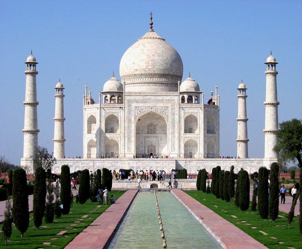 Taj Mahal In Agra Indien